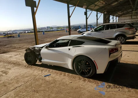 2019 Chevrolet Corvette Stingray from USA, damaged, VIN 1G1YB2D75K5100805